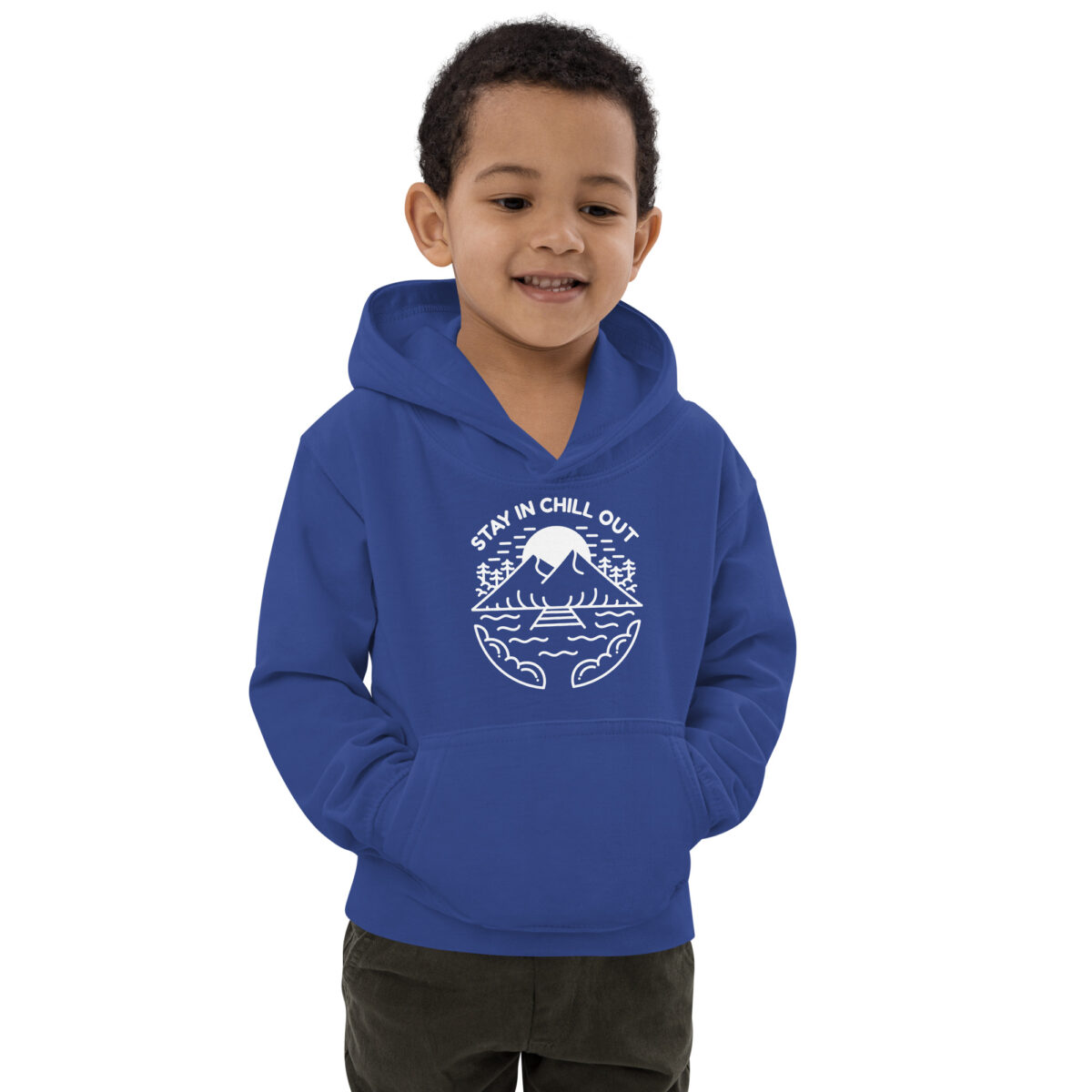 kids hoodie royal blue front 64762aee0c004