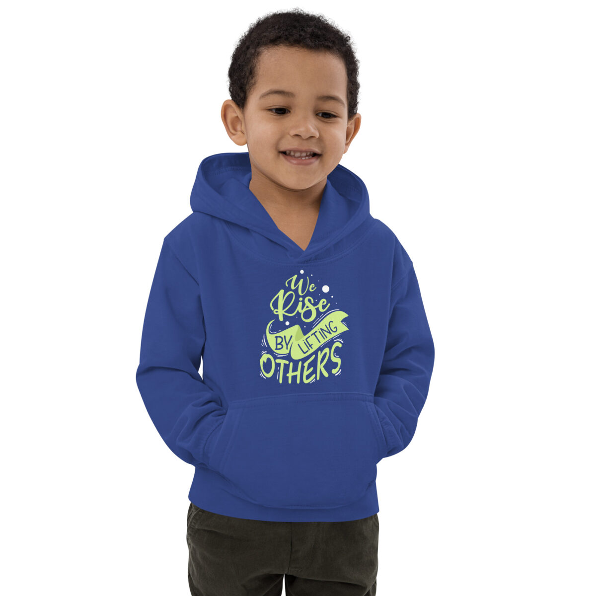 kids hoodie royal blue front 64763662e5b61