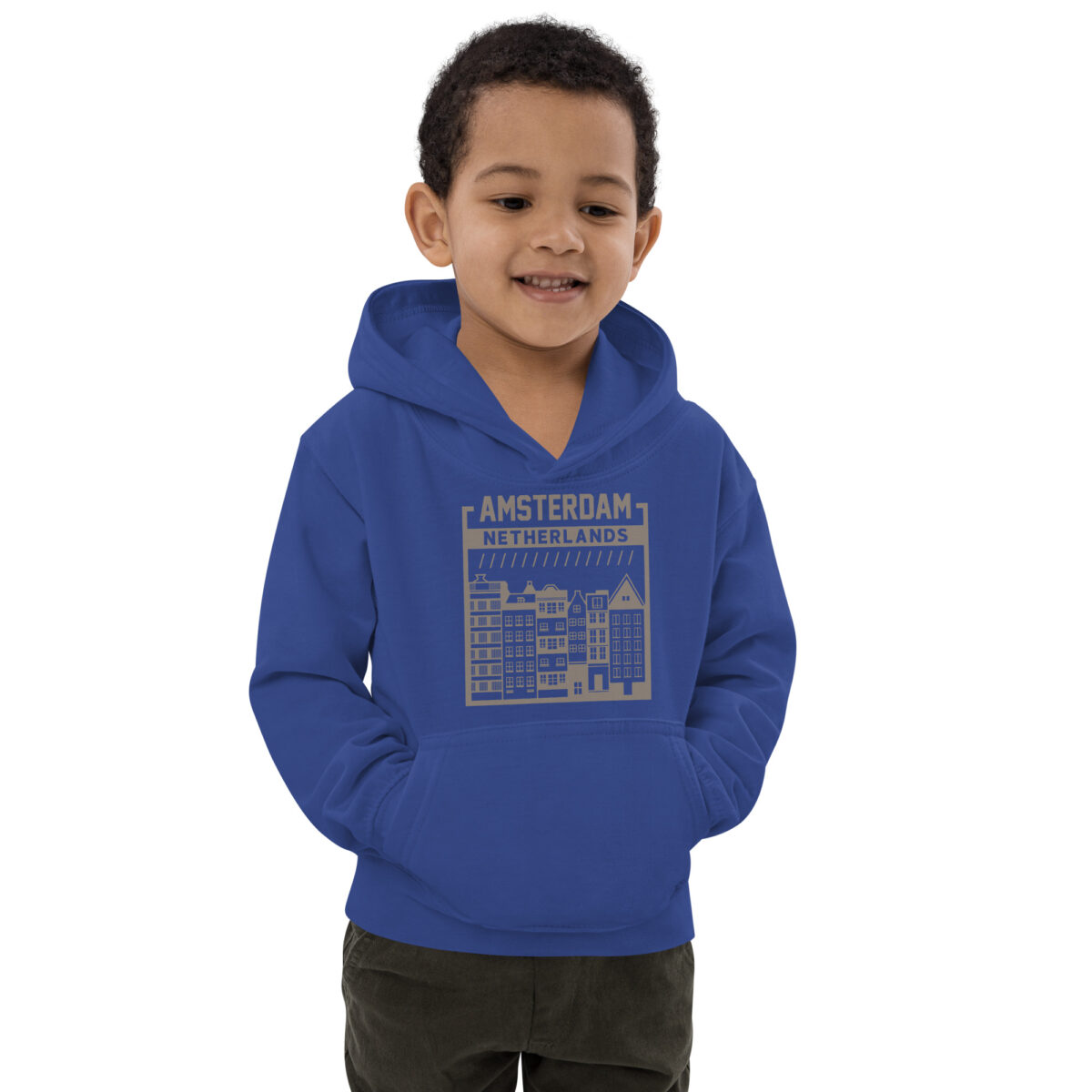 kids hoodie royal blue front 64770e658d467