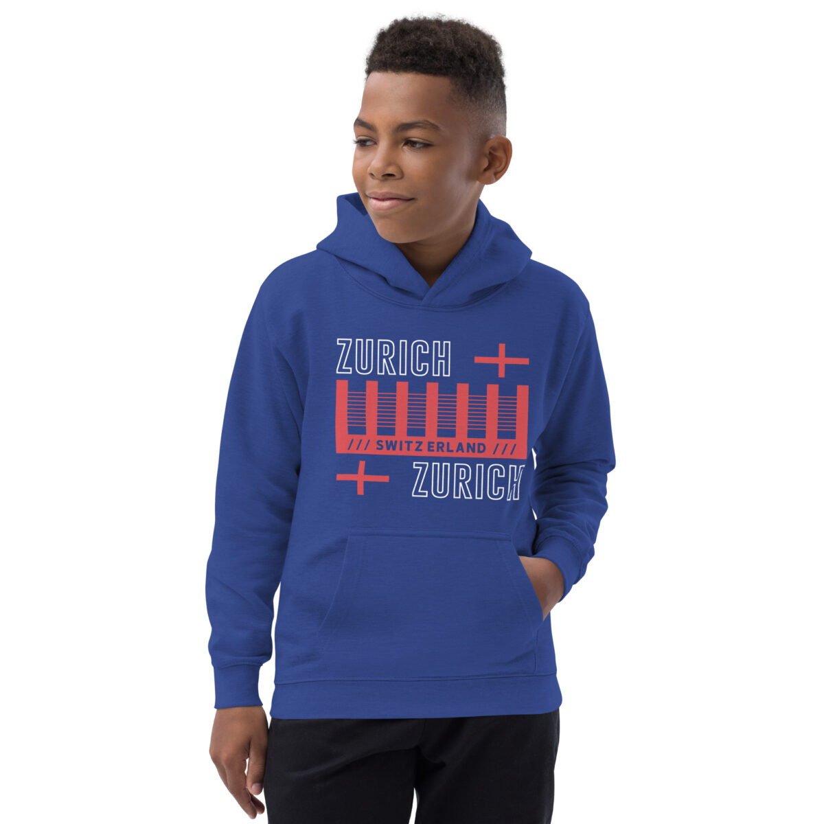 kids hoodie royal blue front 64770f0bcd44c