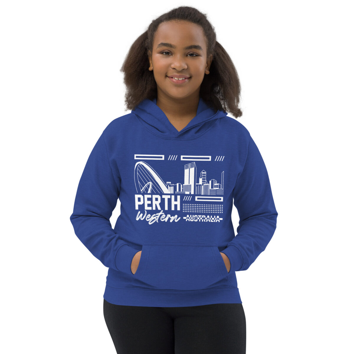 kids hoodie royal blue front 64771b5d9783c