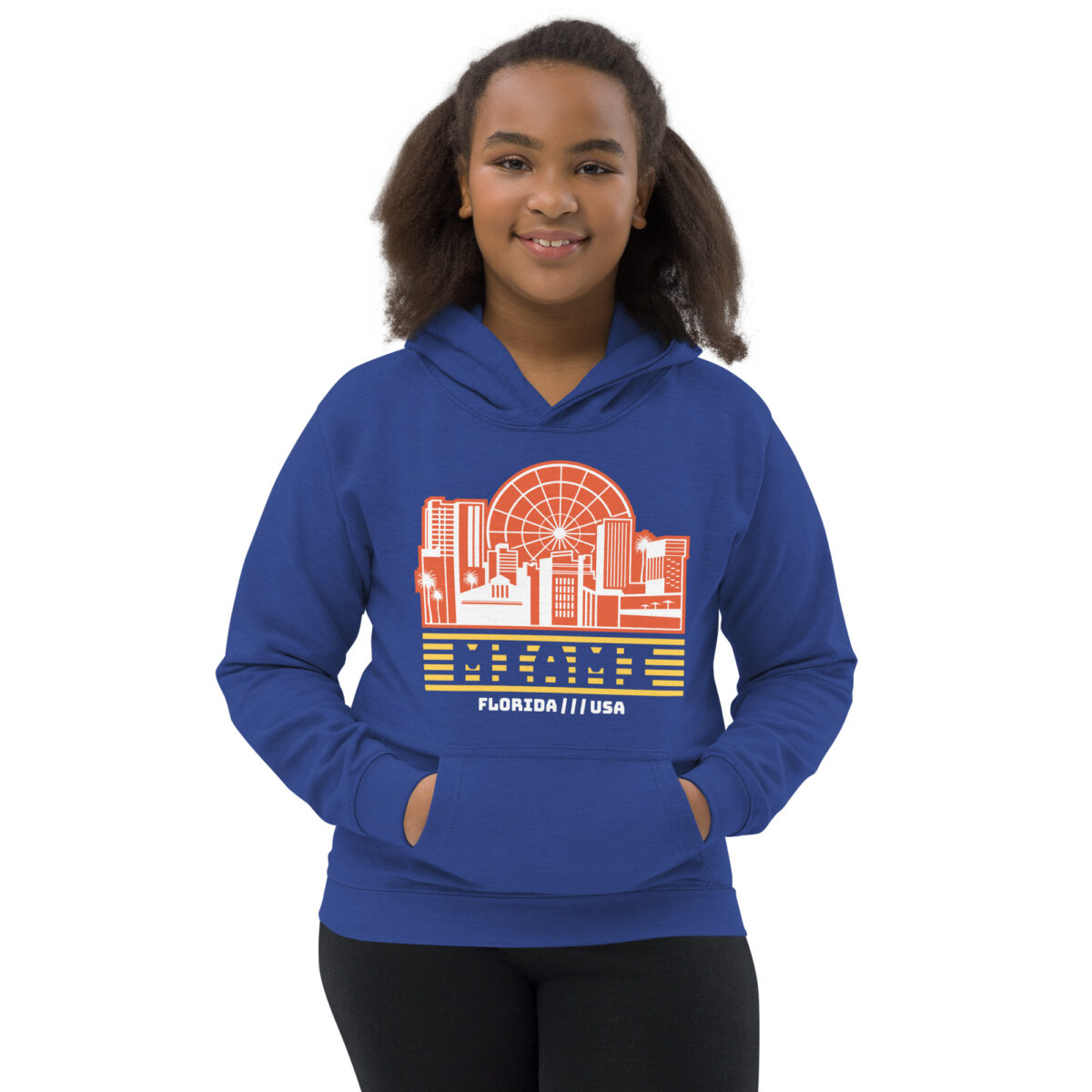 kids hoodie royal blue front 647722e54d412