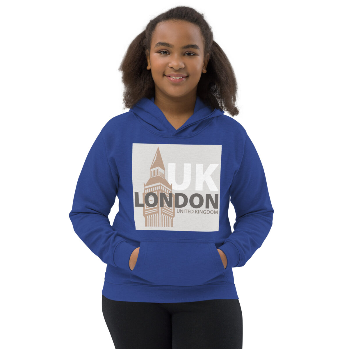 kids hoodie royal blue front 647726ff9ae7b