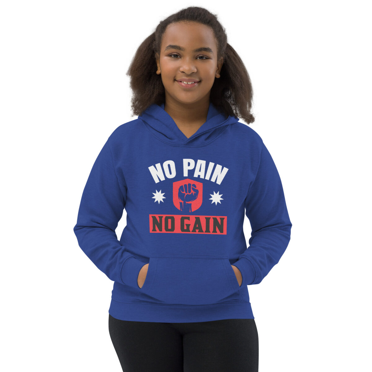 kids hoodie royal blue front 647774339a067