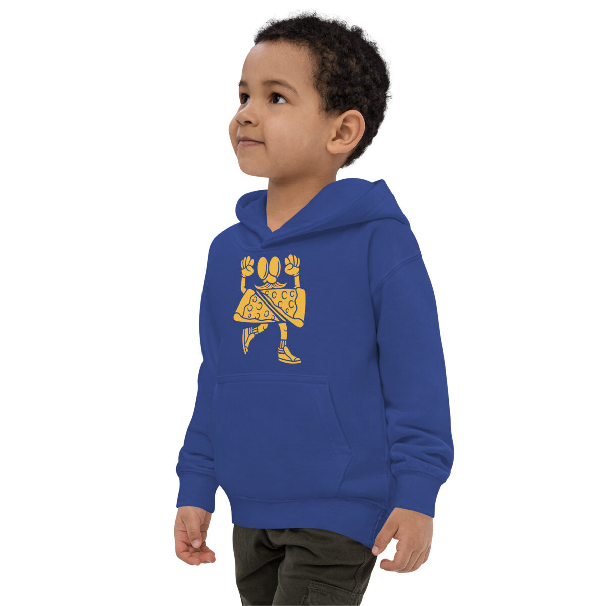 kids hoodie royal blue left front 6475ae243cc27