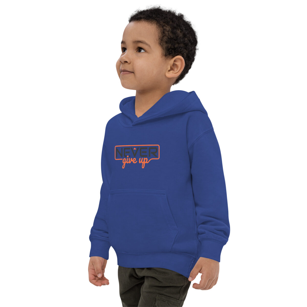 kids hoodie royal blue left front 647614a4e84c9