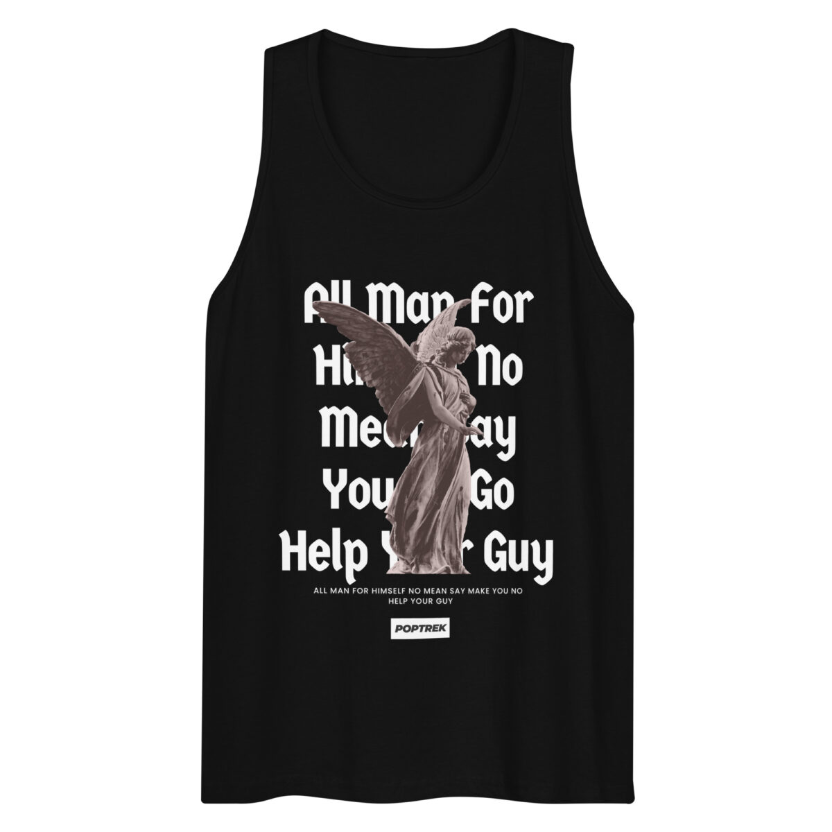 mens premium tank top black front 6455119cef819