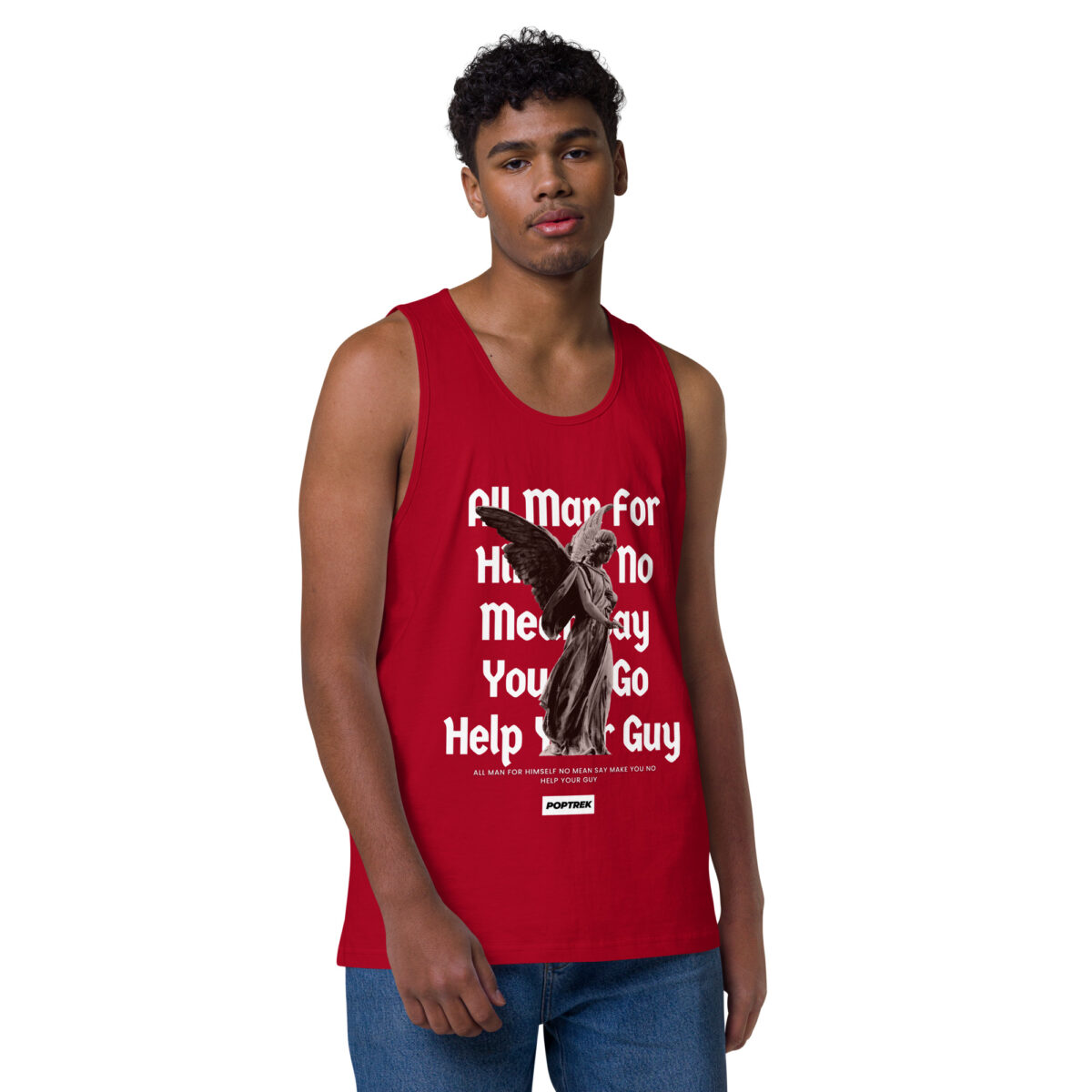 mens premium tank top red front 6455119cef6ab