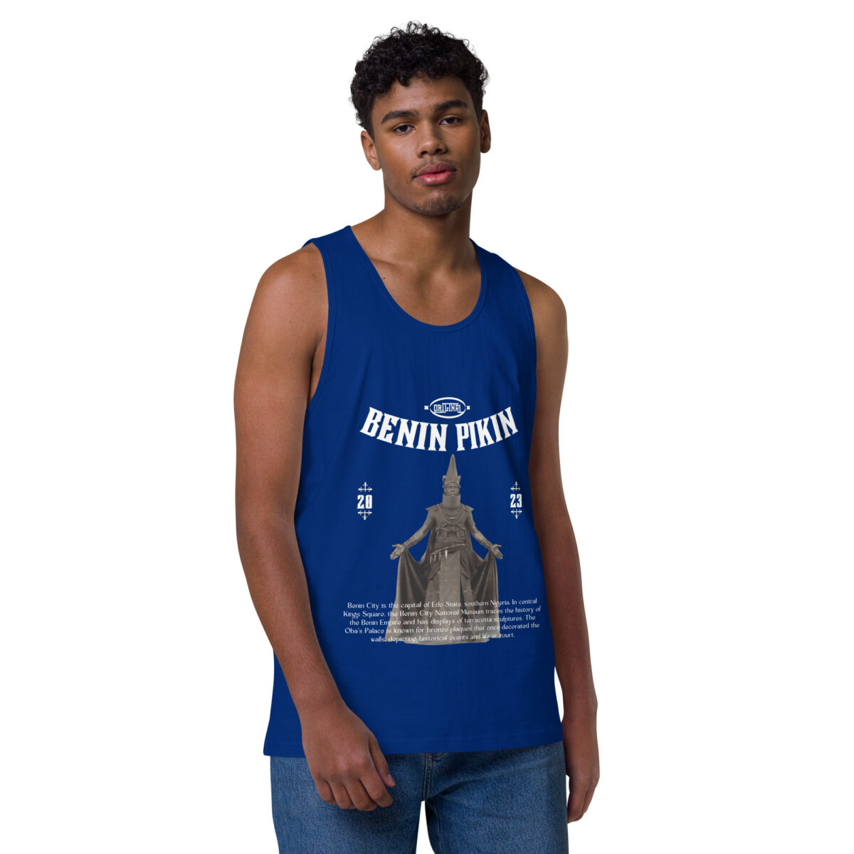 mens premium tank top team royal front 64550a8735def