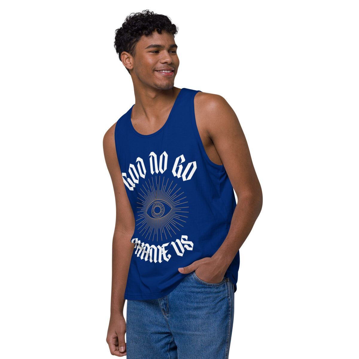 mens premium tank top team royal left front 645510579980d