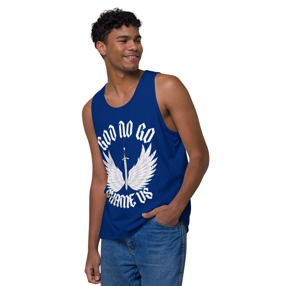 mens premium tank top team royal left front 645510ec2d0de