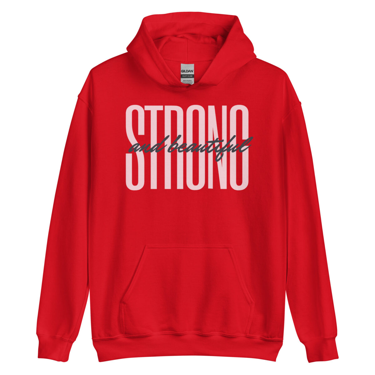 unisex heavy blend hoodie red front 6464a8d5006dc