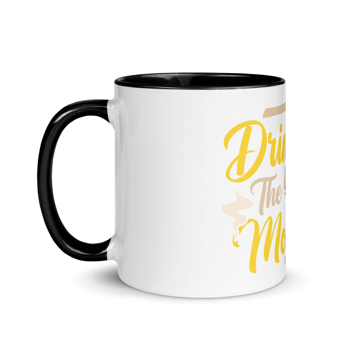 white ceramic mug with color inside black 11oz left 6458d71d816b3