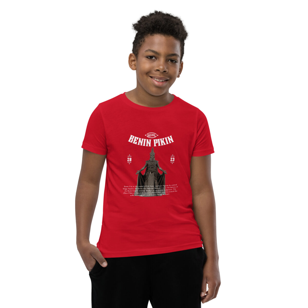 youth staple tee red front 645cae35d3304