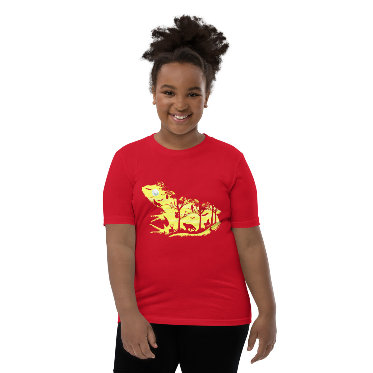 youth staple tee red front 645e66588e1c4