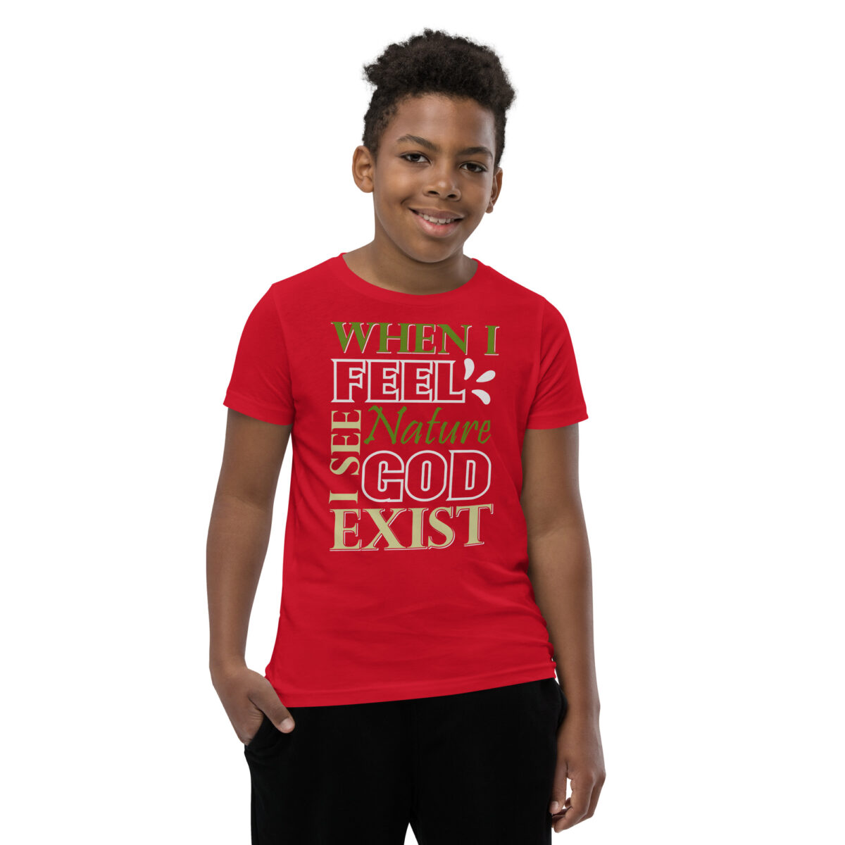 youth staple tee red front 64627078f0029