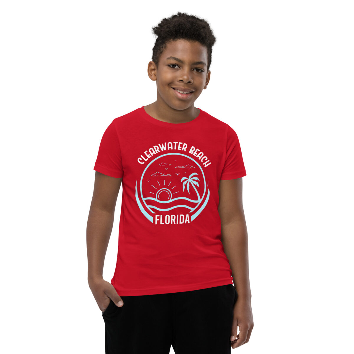 youth staple tee red front 64723e853132e