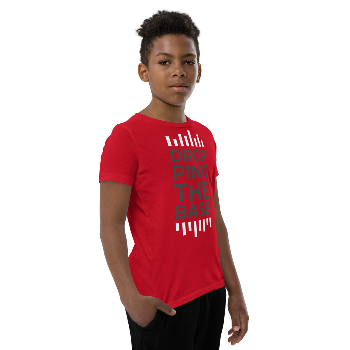 youth staple tee red right front 645a8c0d0a9ec