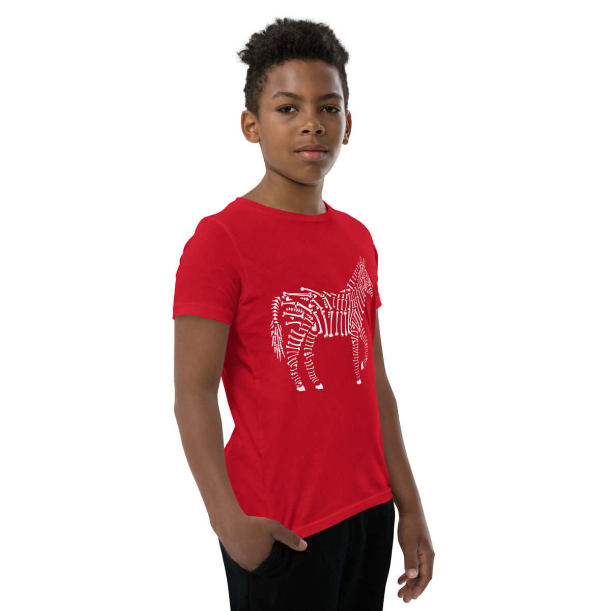 youth staple tee red right front 645e2caf53d0a