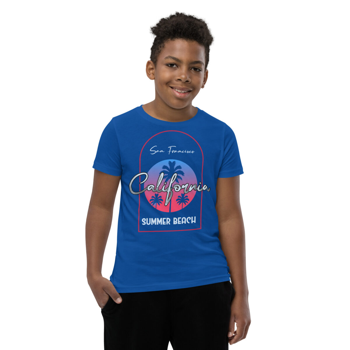 youth staple tee true royal front 64721a35ad4d0