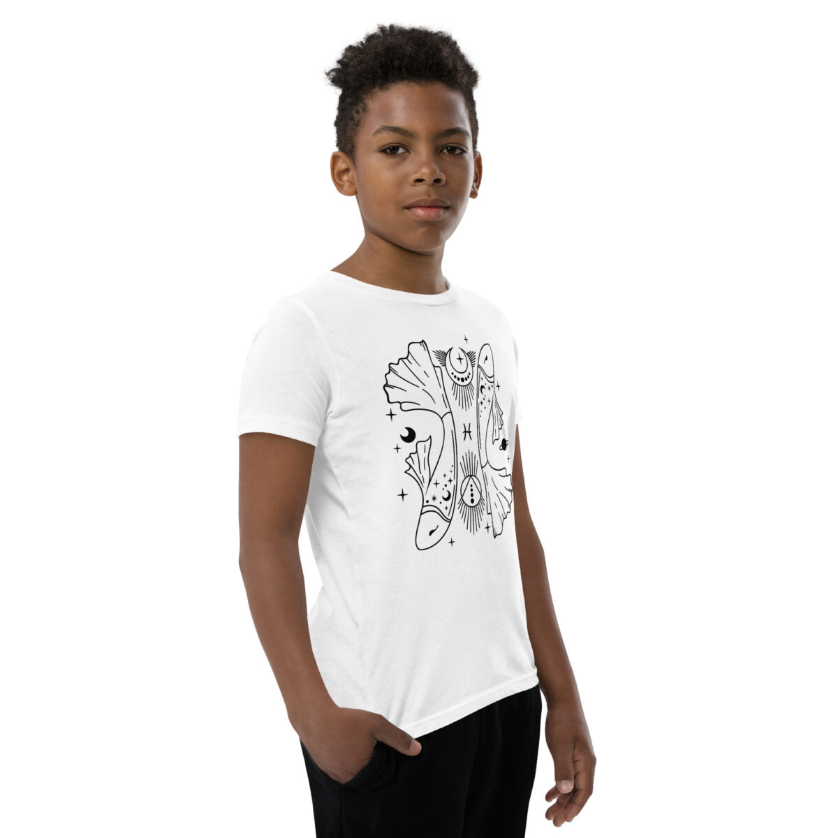 youth staple tee white right front 6467a9564e523