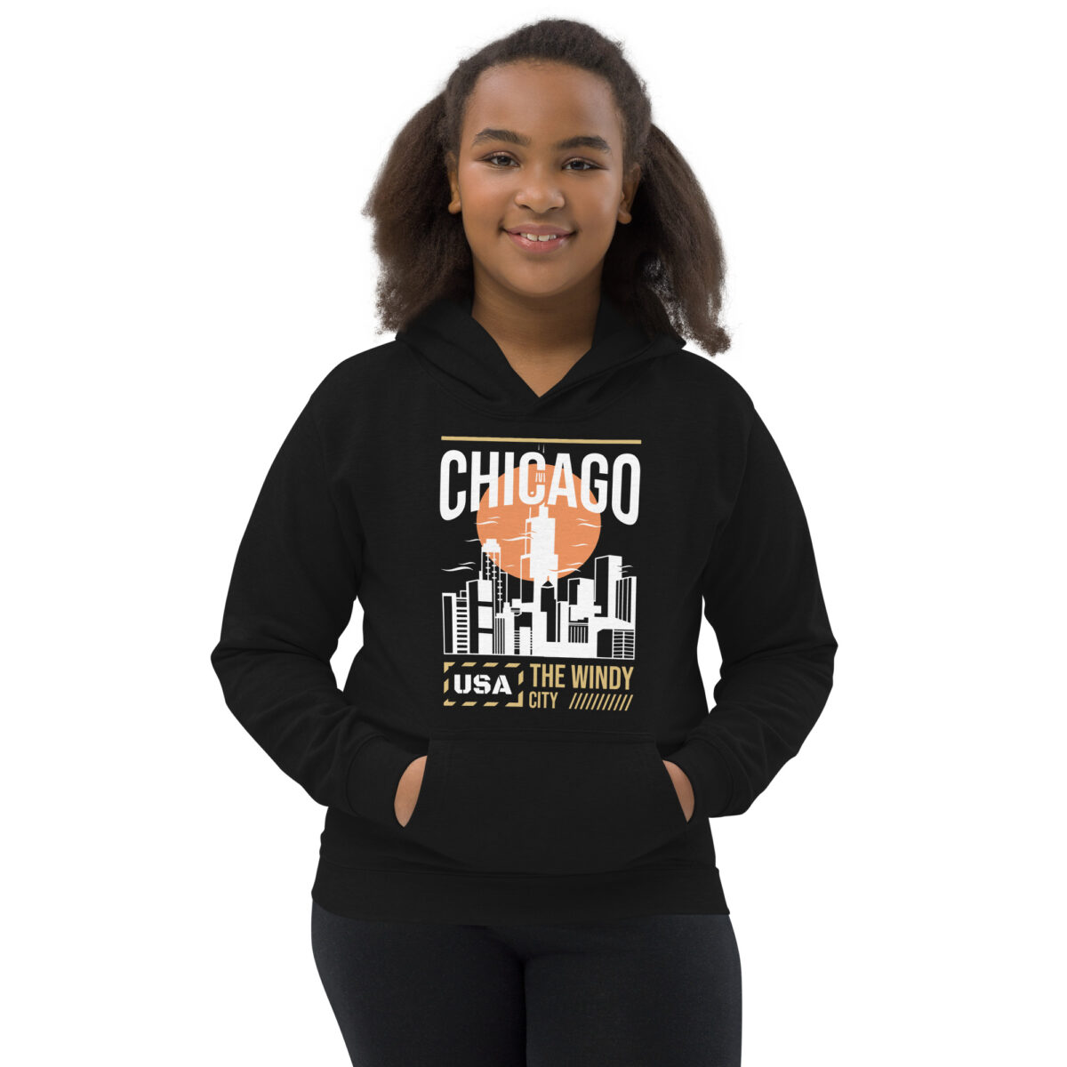 kids hoodie jet black front 647c8dabf3da4