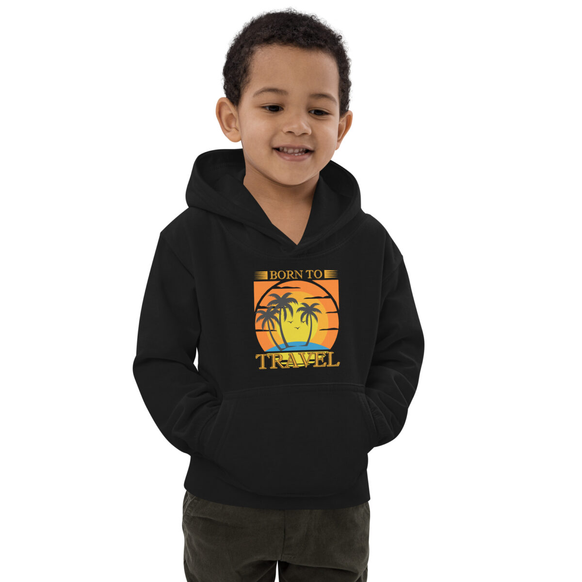 kids hoodie jet black front 647dc6e1a69e0