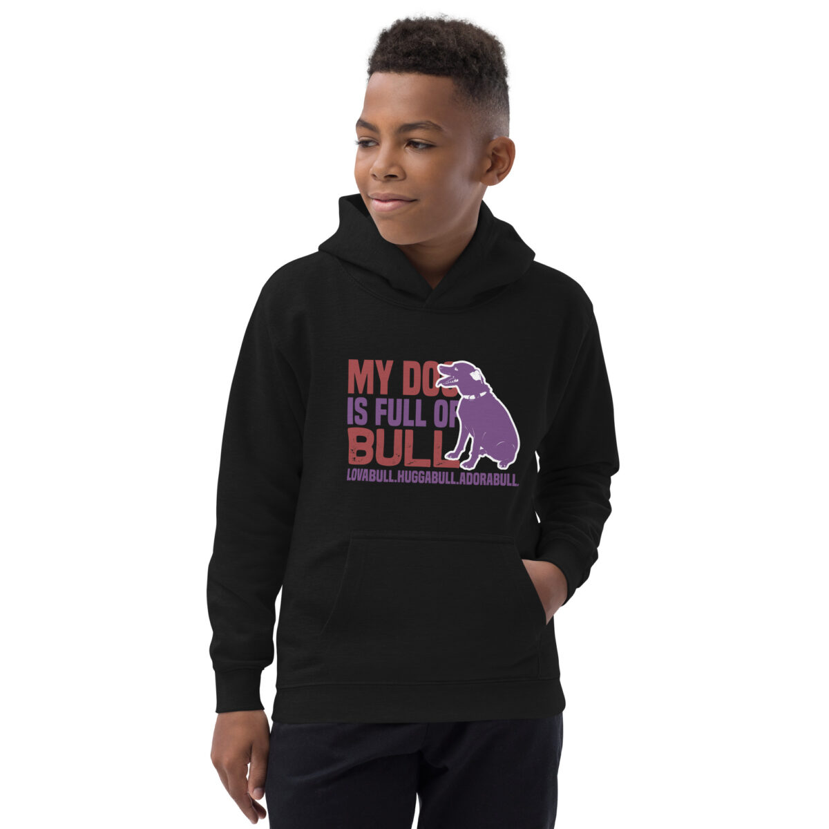 kids hoodie jet black front 647dd10a3b541