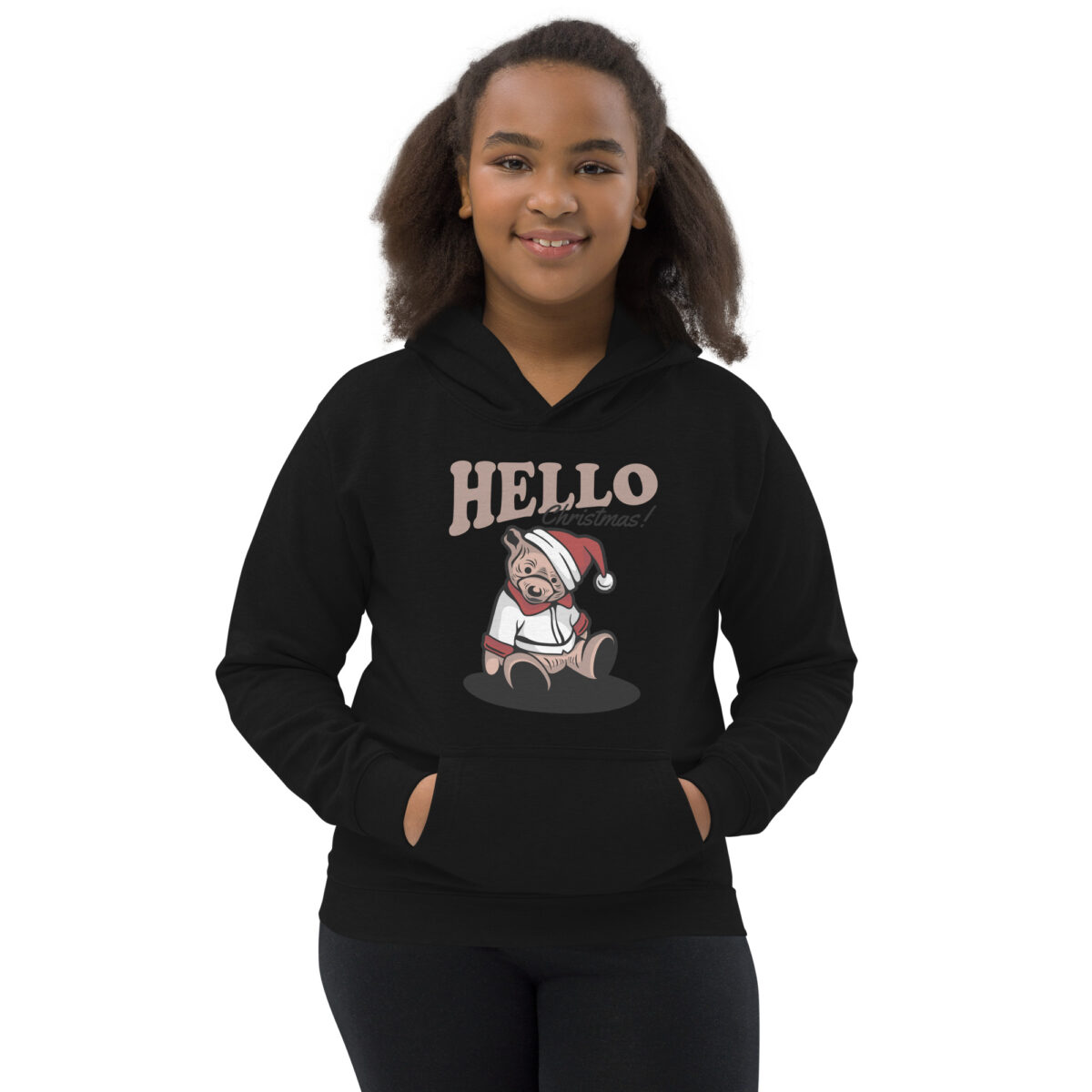 kids hoodie jet black front 647f3d3c176ff