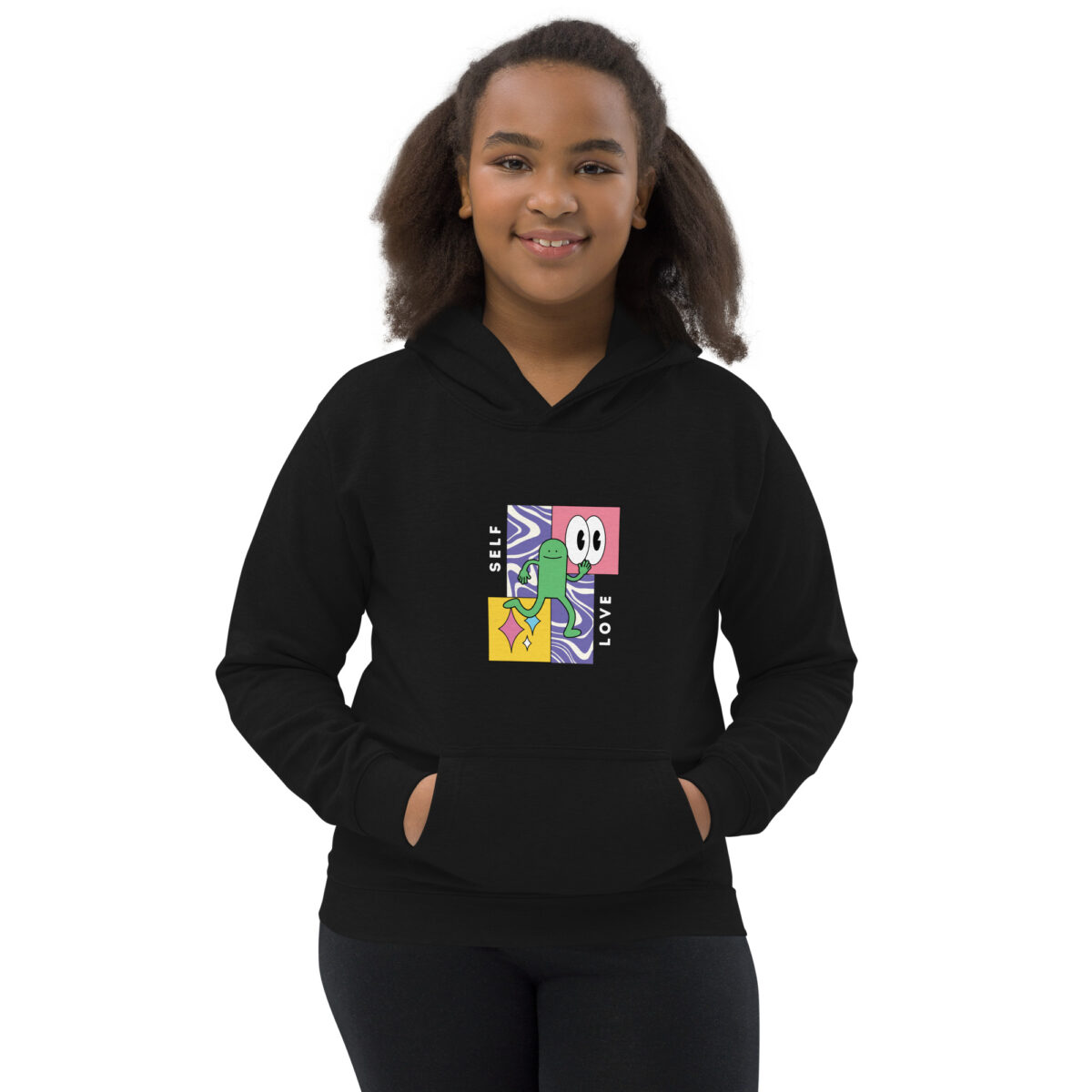 kids hoodie jet black front 648963960bea8