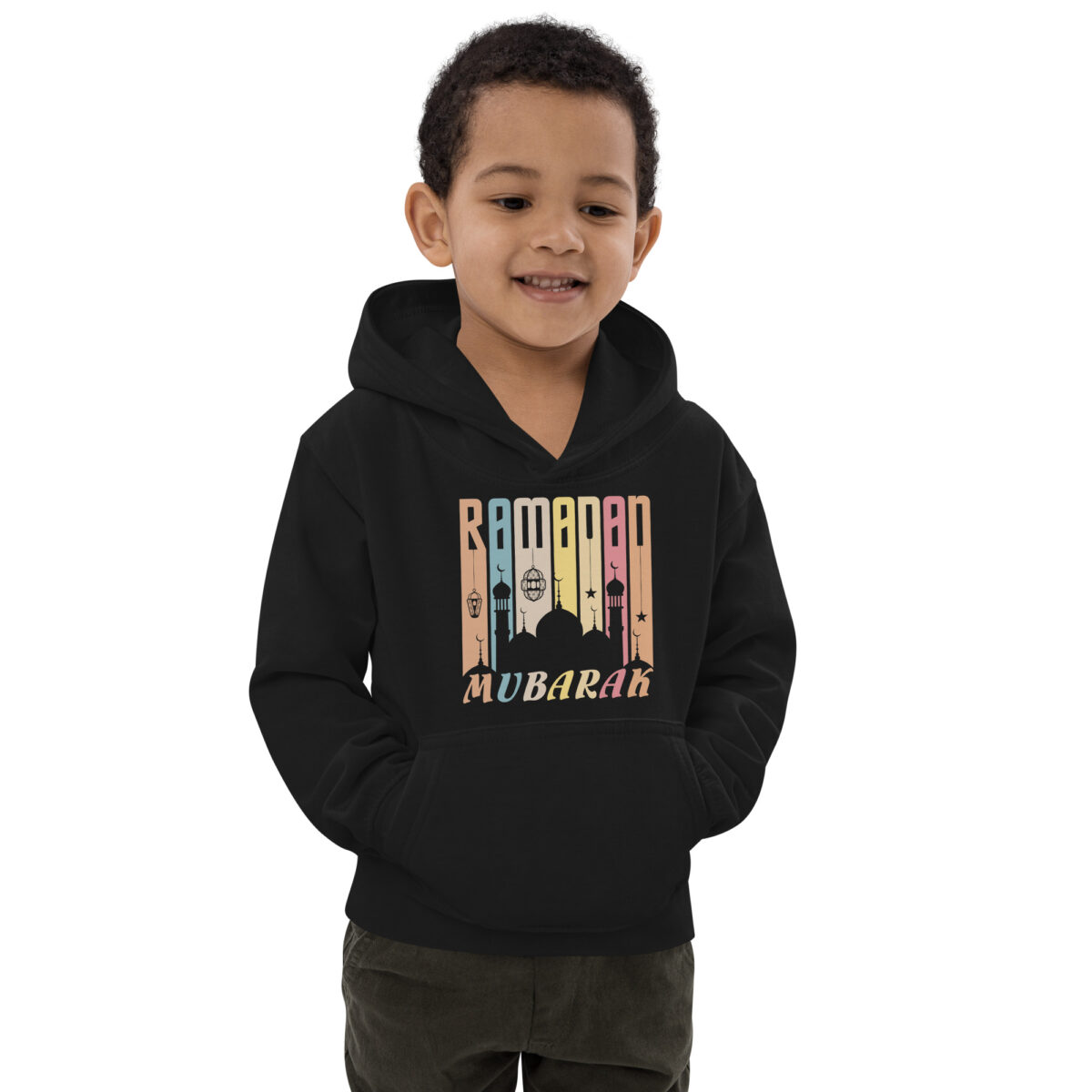 kids hoodie jet black front 6492df5a52fdd