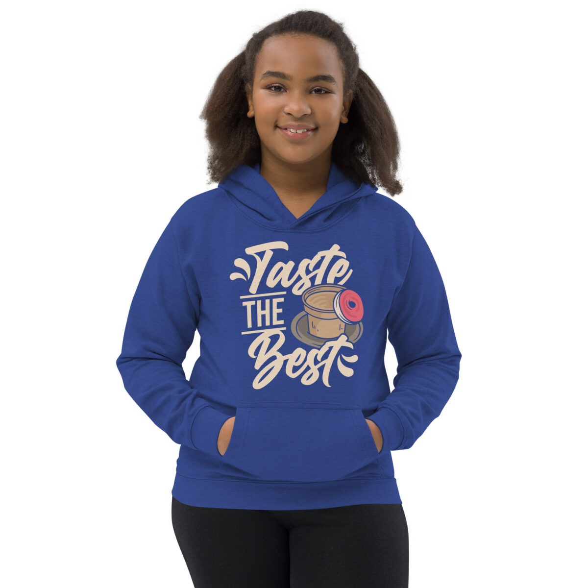 kids hoodie royal blue front 6478ee5e510f7