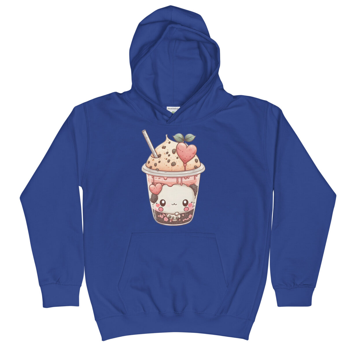 kids hoodie royal blue front 6479c2eb5ef30