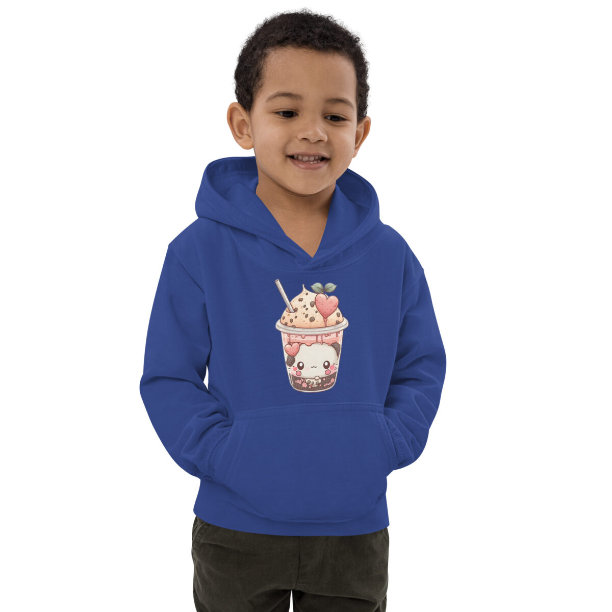 kids hoodie royal blue front 6479c2eb6207b