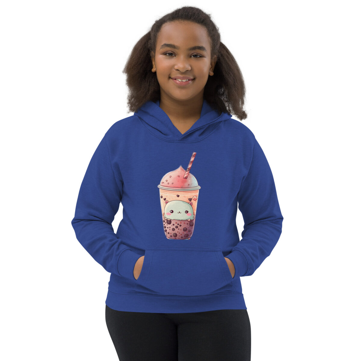 kids hoodie royal blue front 6479c42aec868