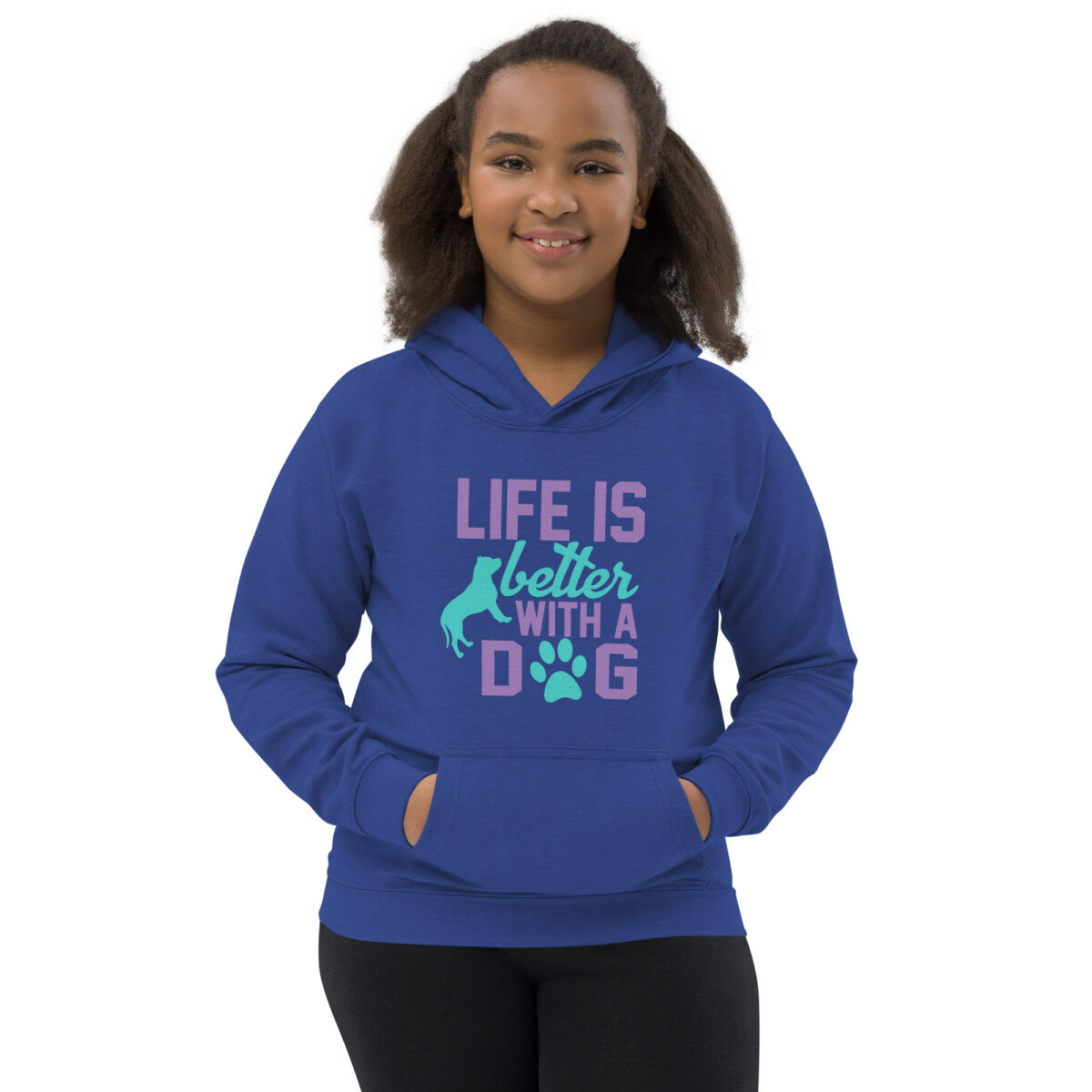 kids hoodie royal blue front 647dc68d4f067