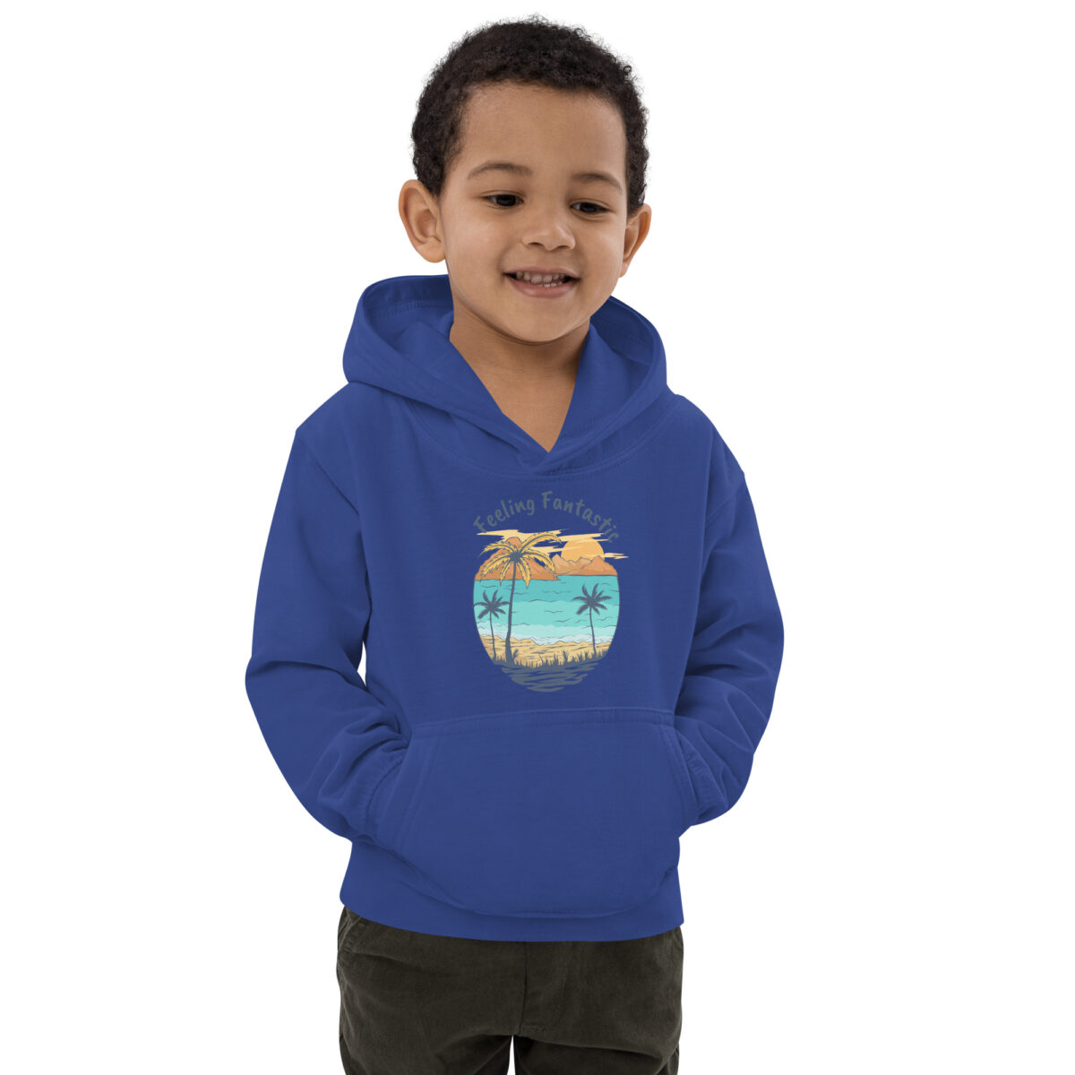 kids hoodie royal blue front 647f072be0e6b