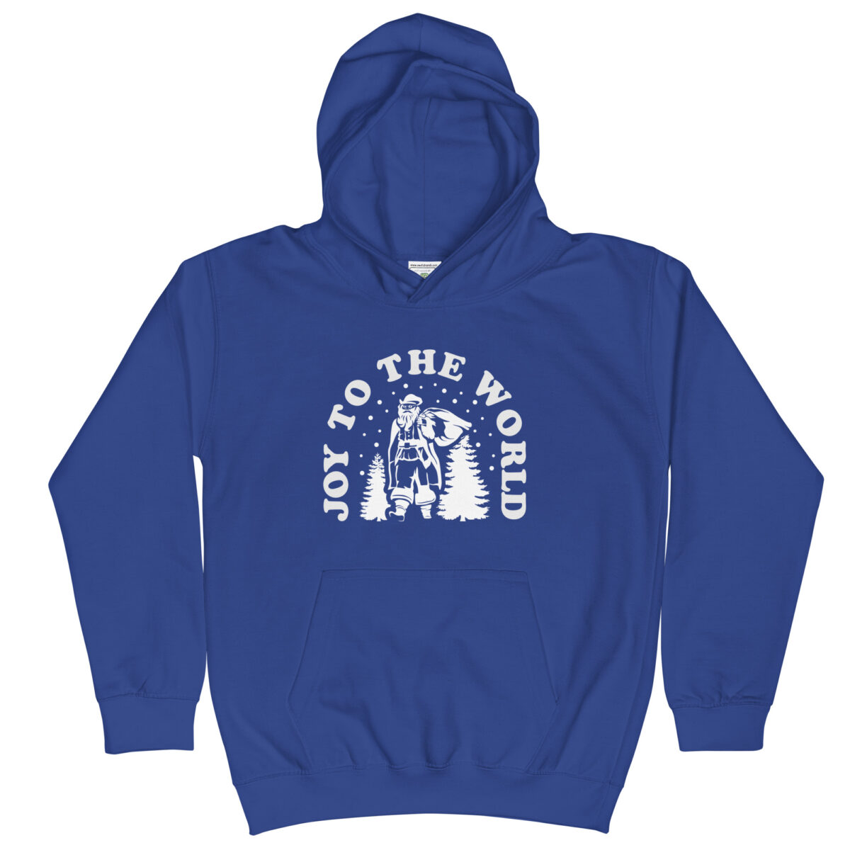 kids hoodie royal blue front 647f35adbb0c5