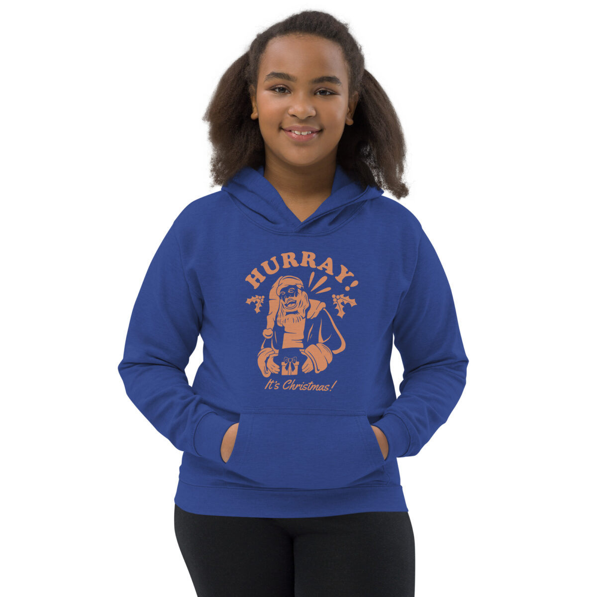 kids hoodie royal blue front 647f385635d3b