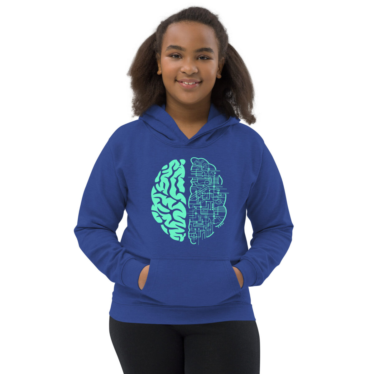 kids hoodie royal blue front 648070bc5d8e4