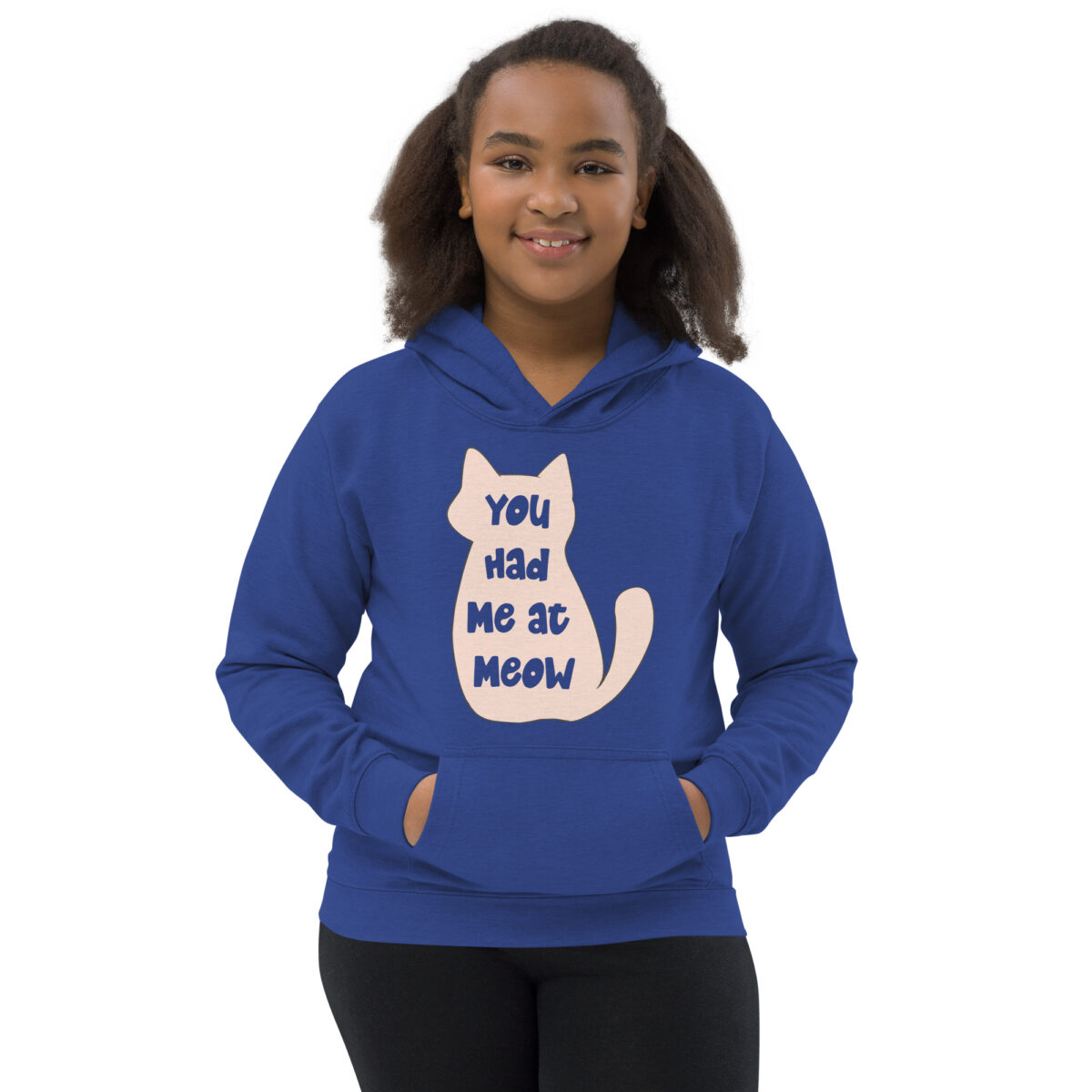 kids hoodie royal blue front 6480b3dd8c1d5