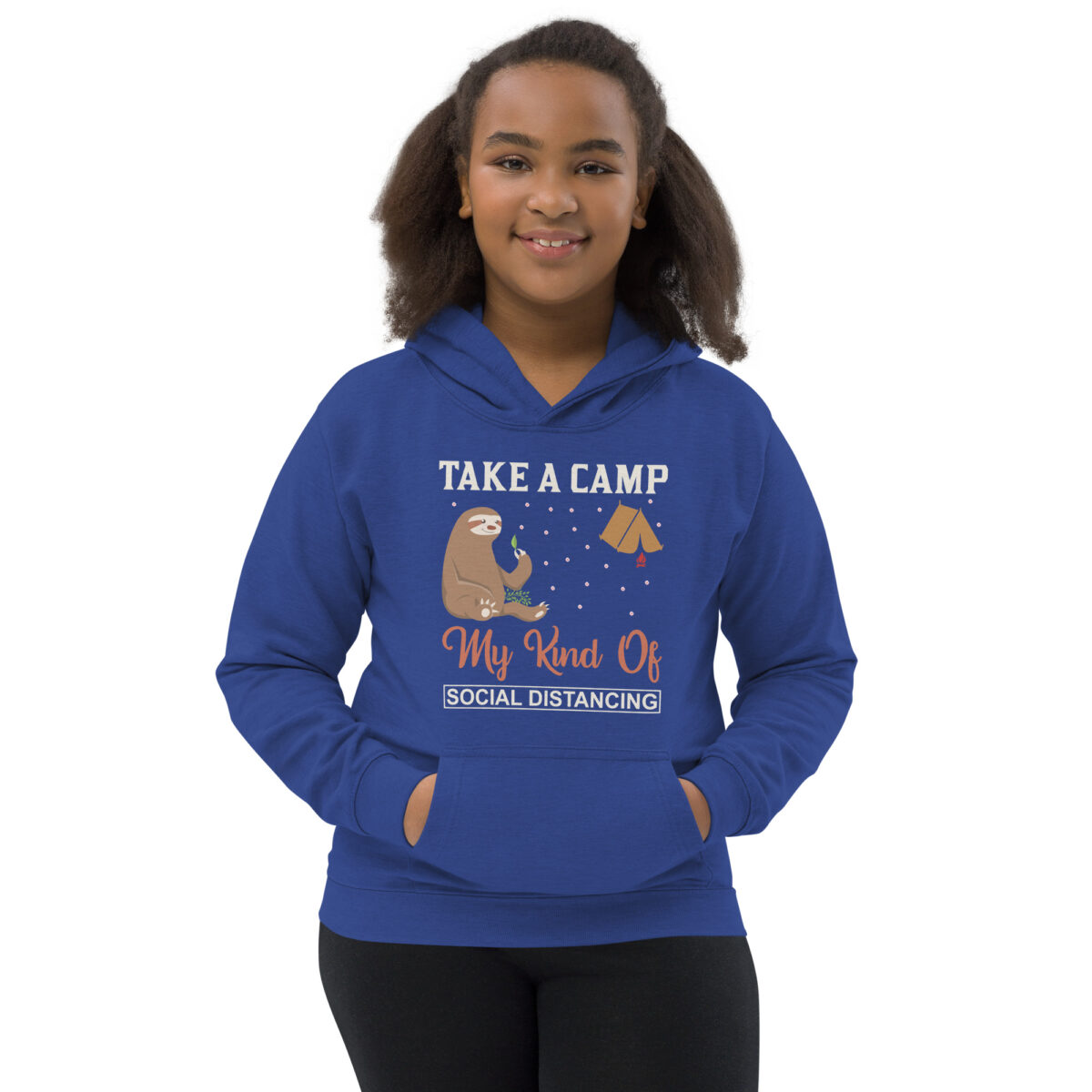 kids hoodie royal blue front 649598bba32c6