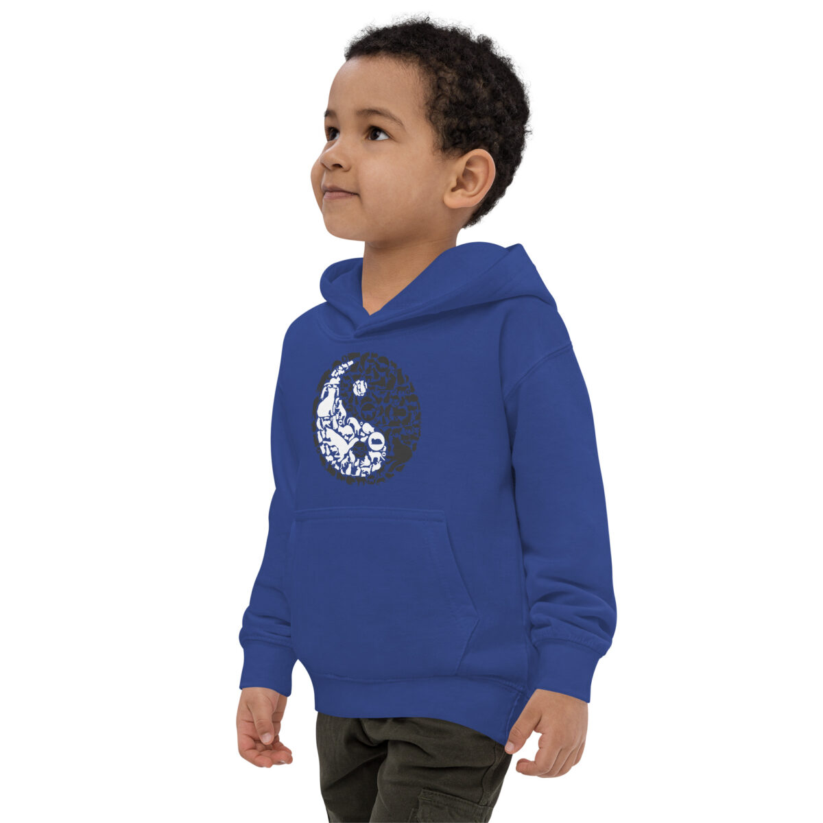 kids hoodie royal blue left front 647f0bf8e5f1d