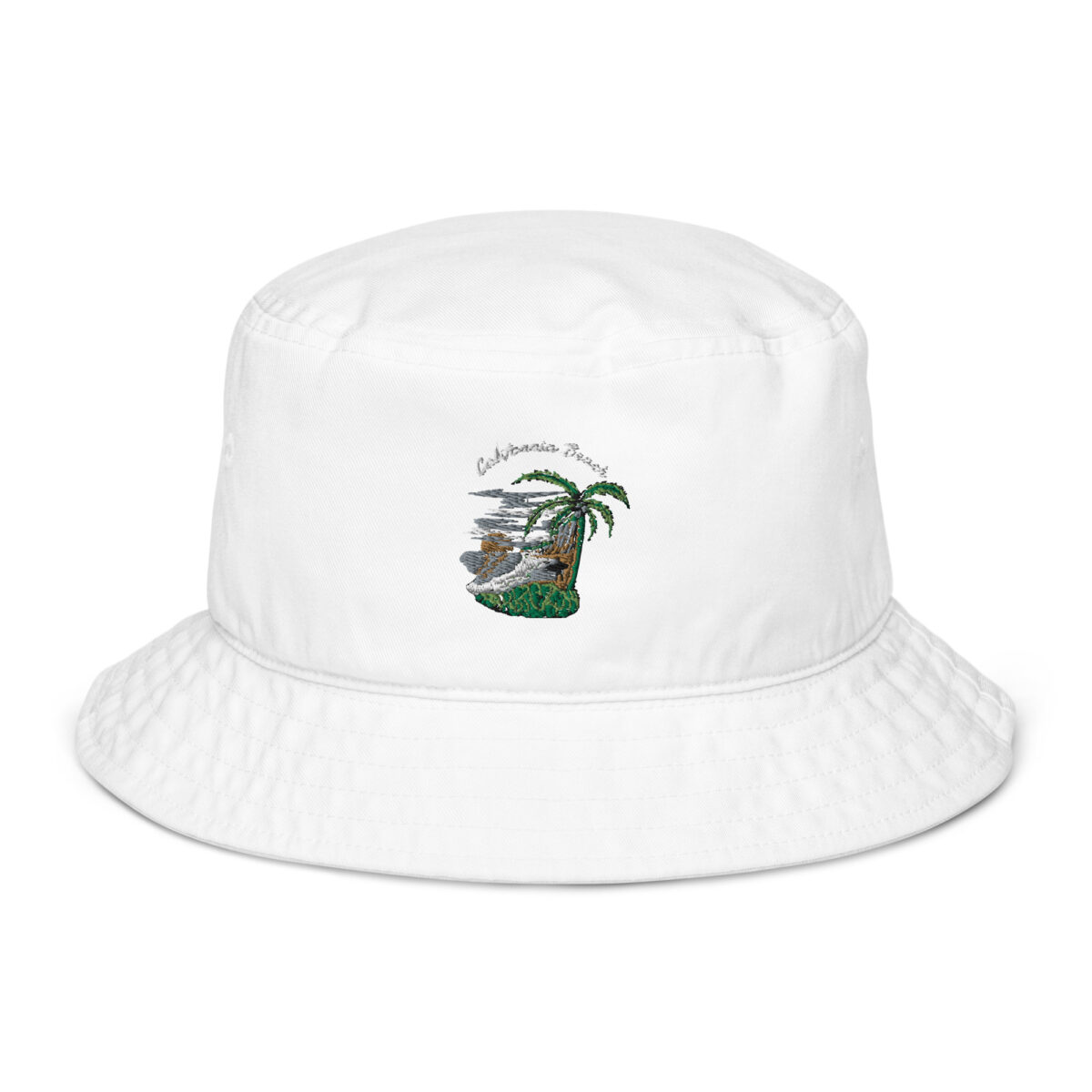 organic bucket hat bio white front 64996de1dd1d2