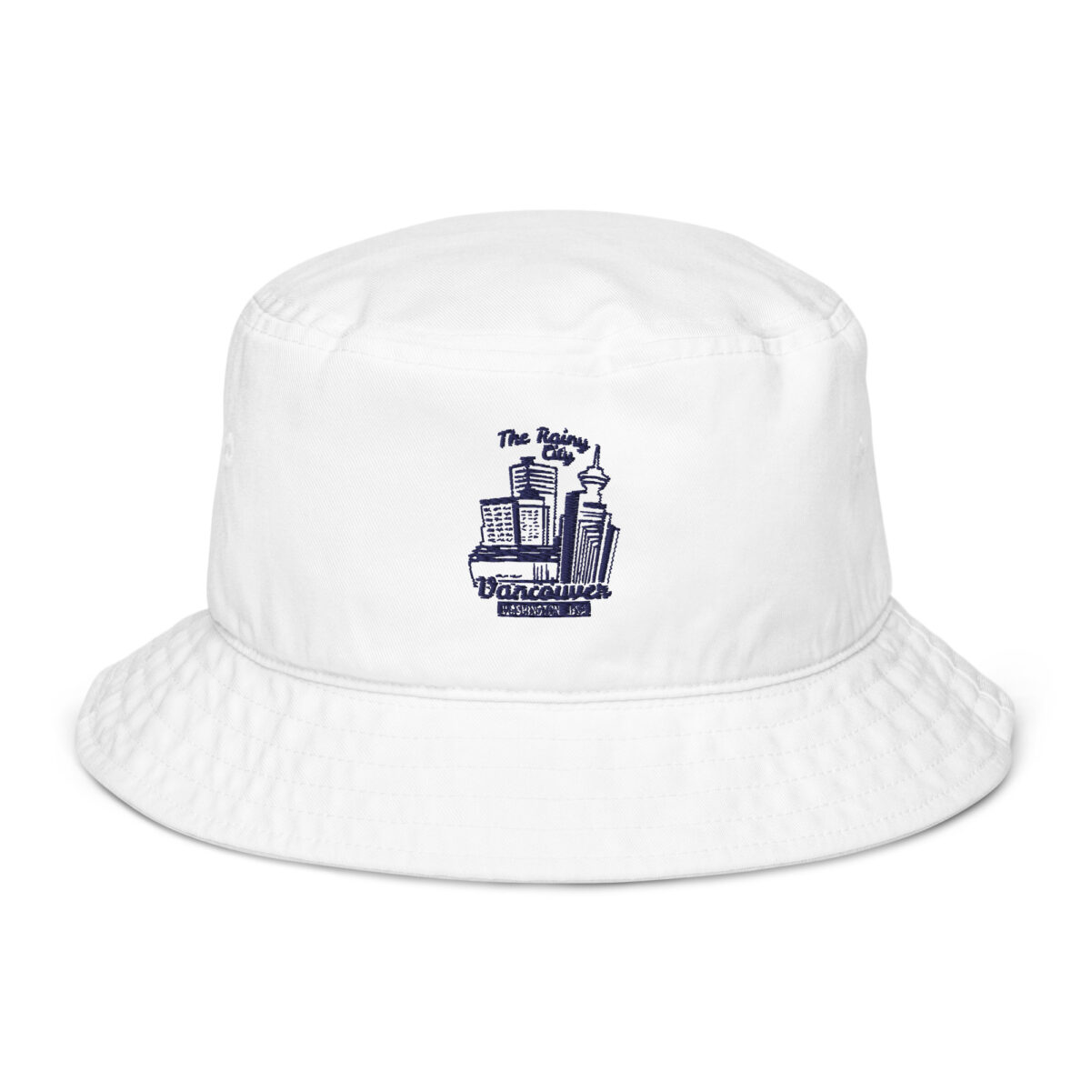 organic bucket hat bio white front 649974e1a3174