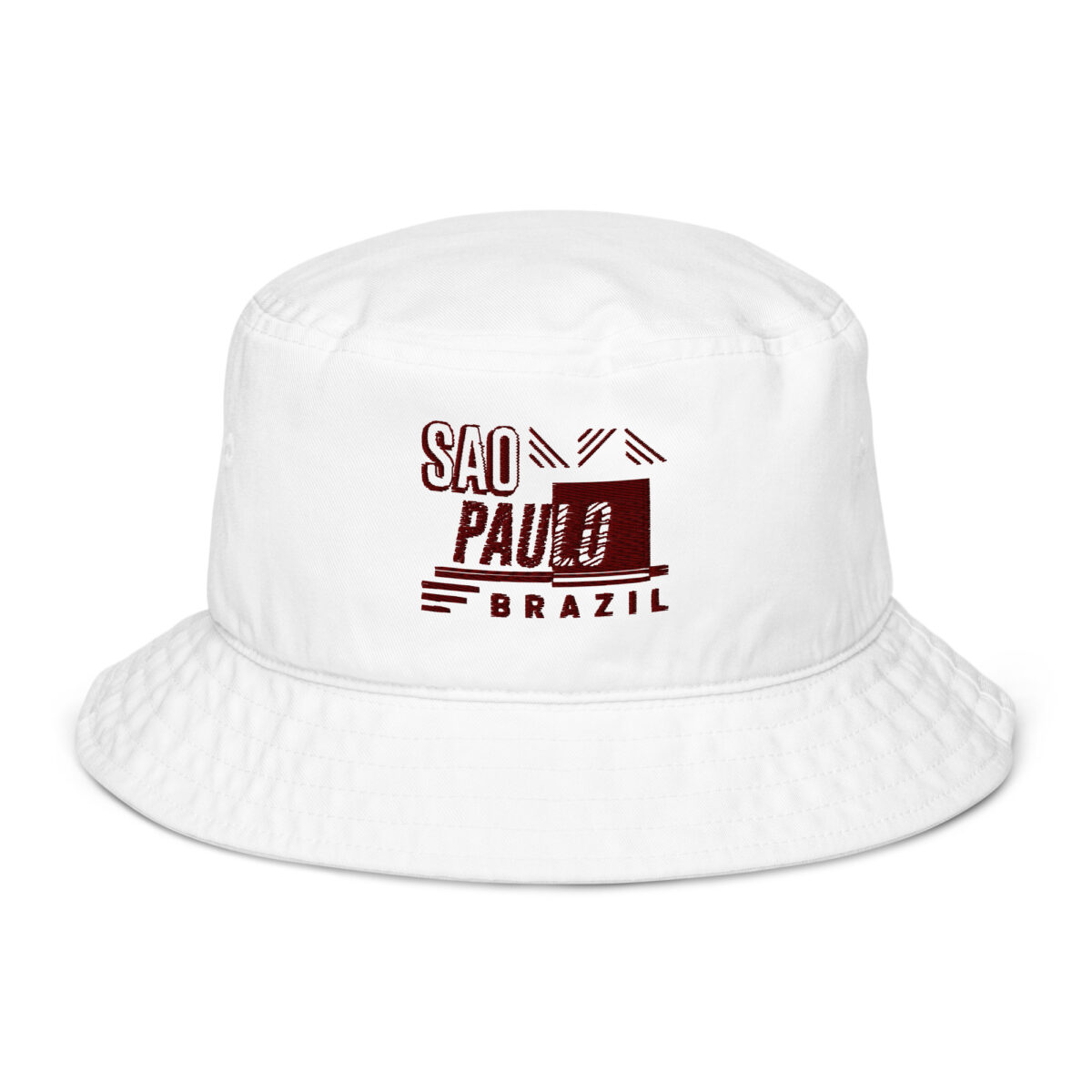 organic bucket hat bio white front 6499e4d96ef7d