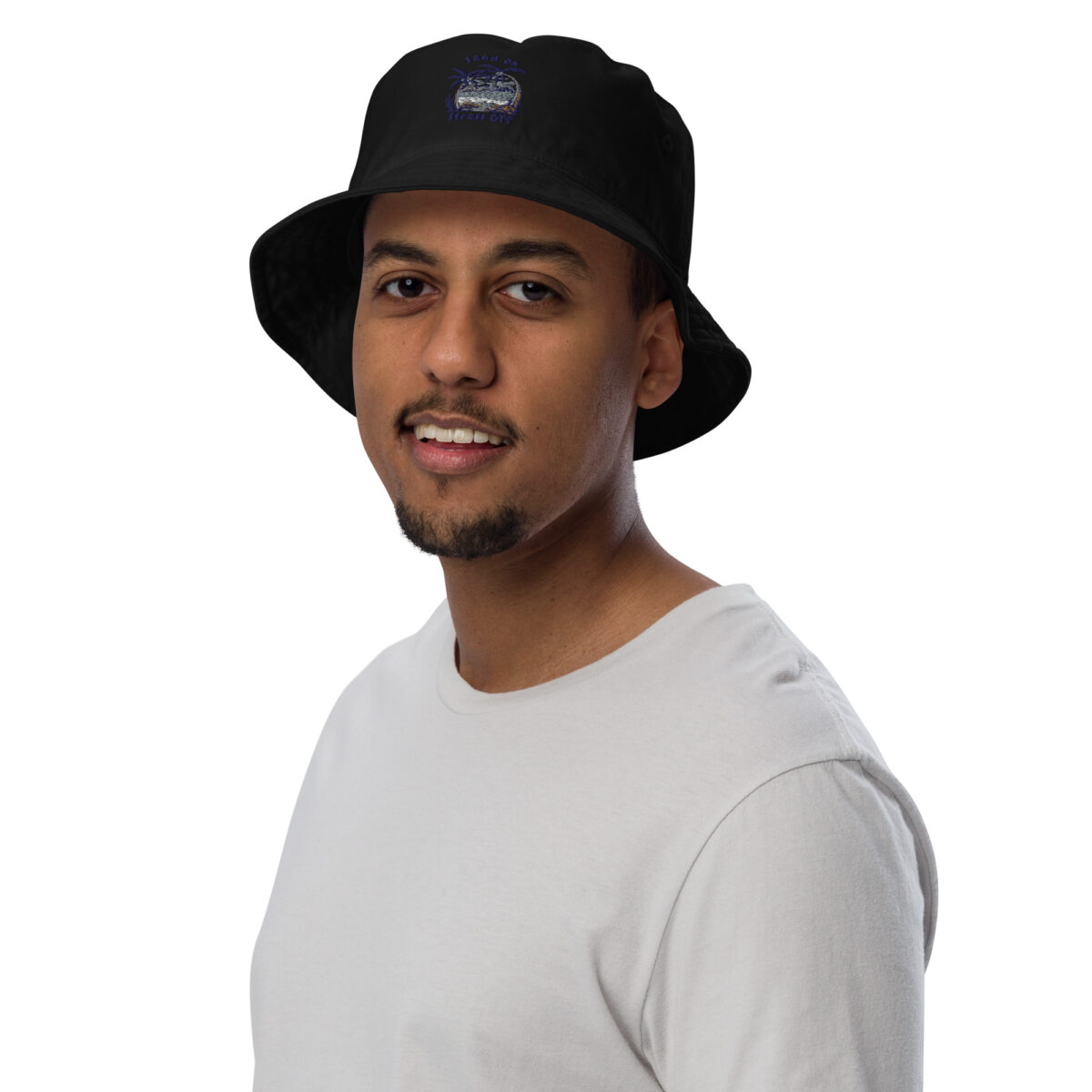 organic bucket hat black front 649961faedeff