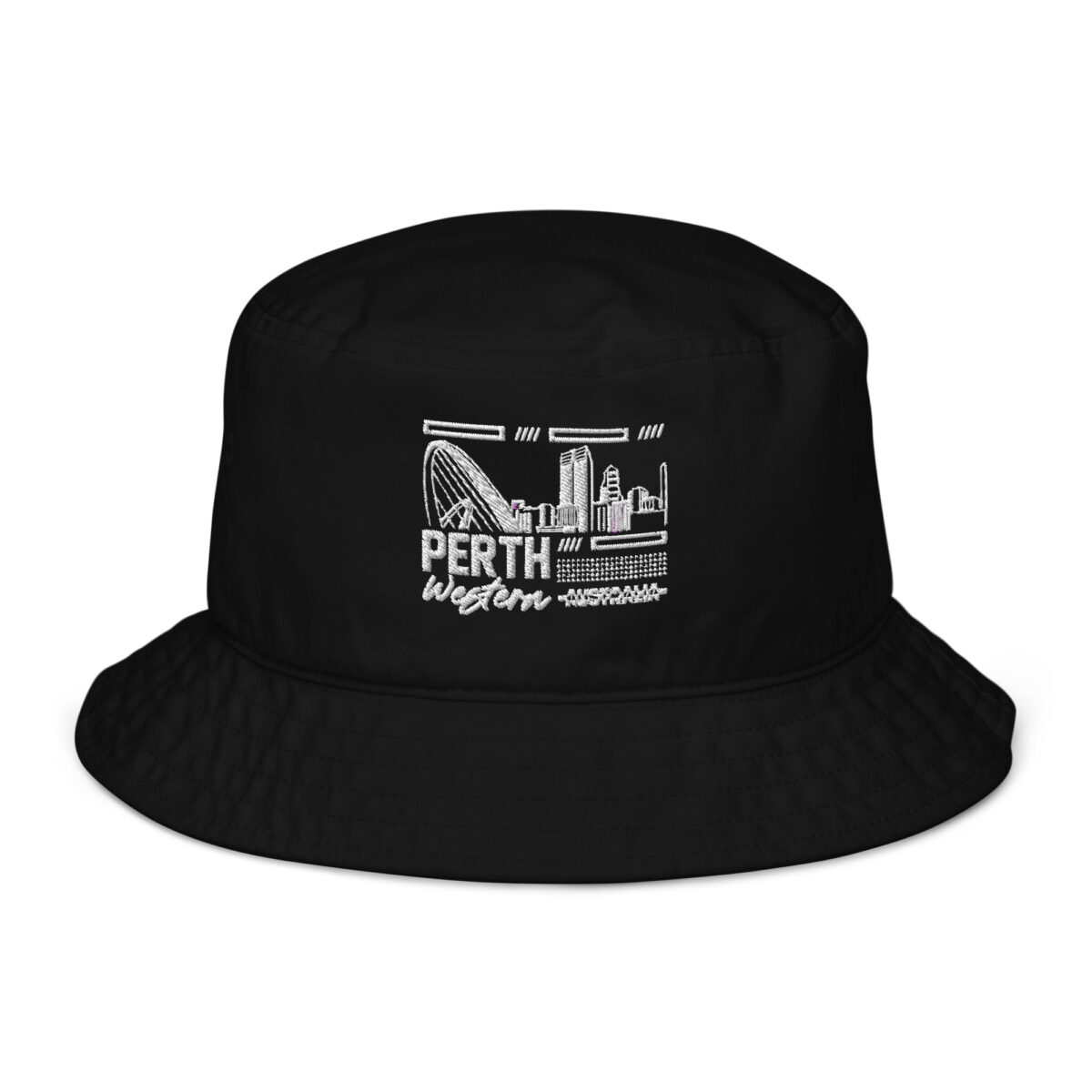 organic bucket hat black front 649bedef3e576