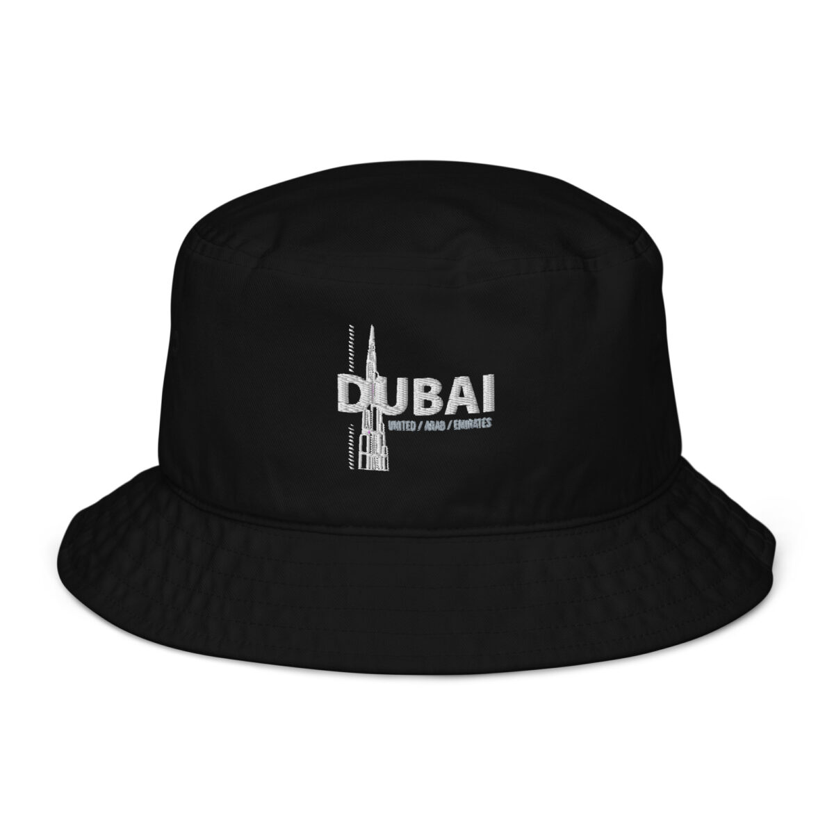 organic bucket hat black front 649dc2c559468