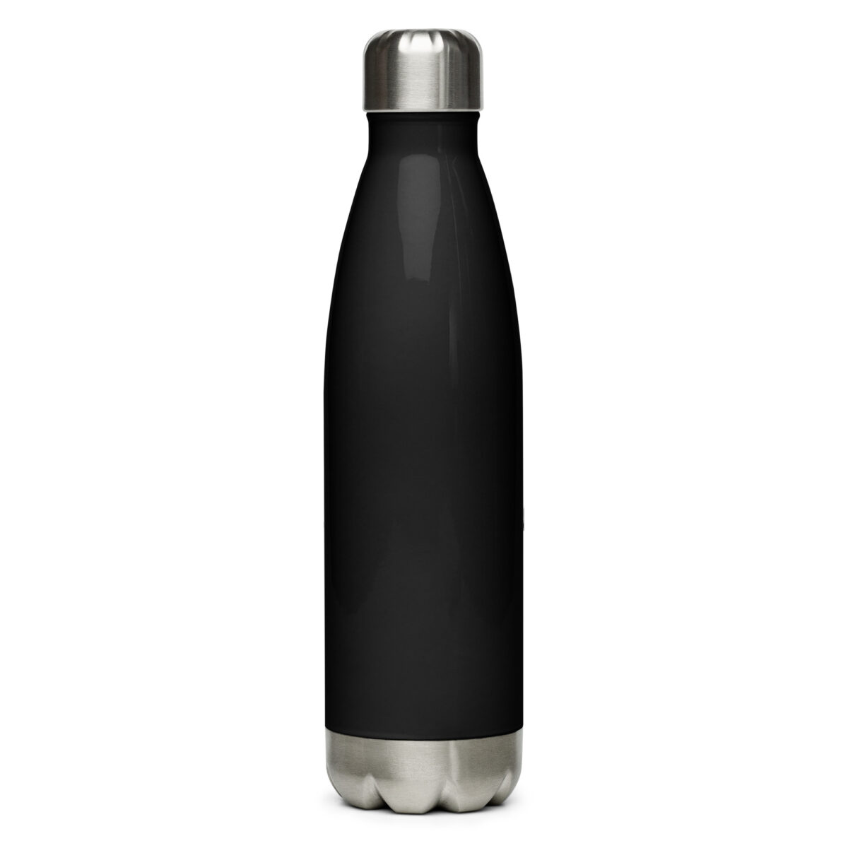 stainless steel water bottle black 17oz back 64998d767612f